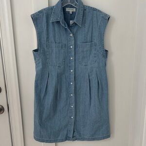 NWT Banana Republic UTILITY MINI SHIRTDRESS Size M